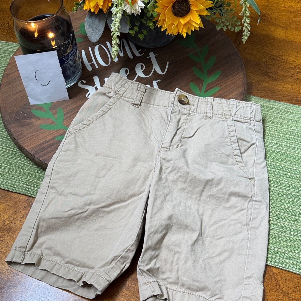 Crazy 8 Kids Tan Shorts